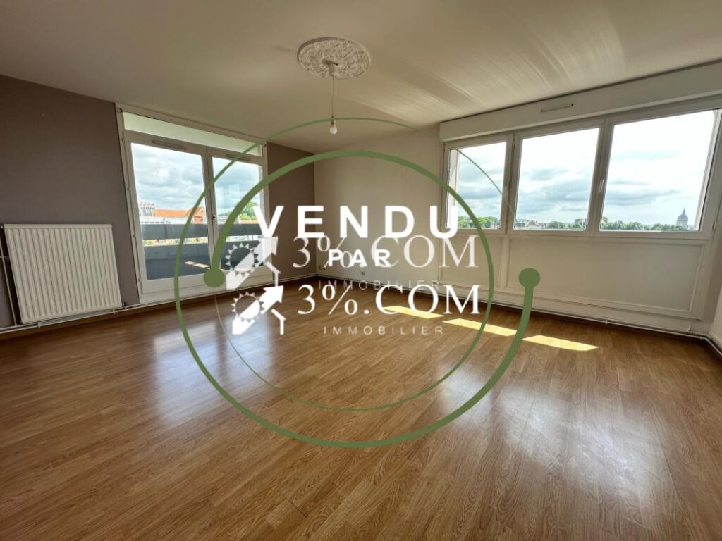 Appartement 2 chambres à Boulogne-sur-Mer – 3 pièces – 2 chambres – 72 m²