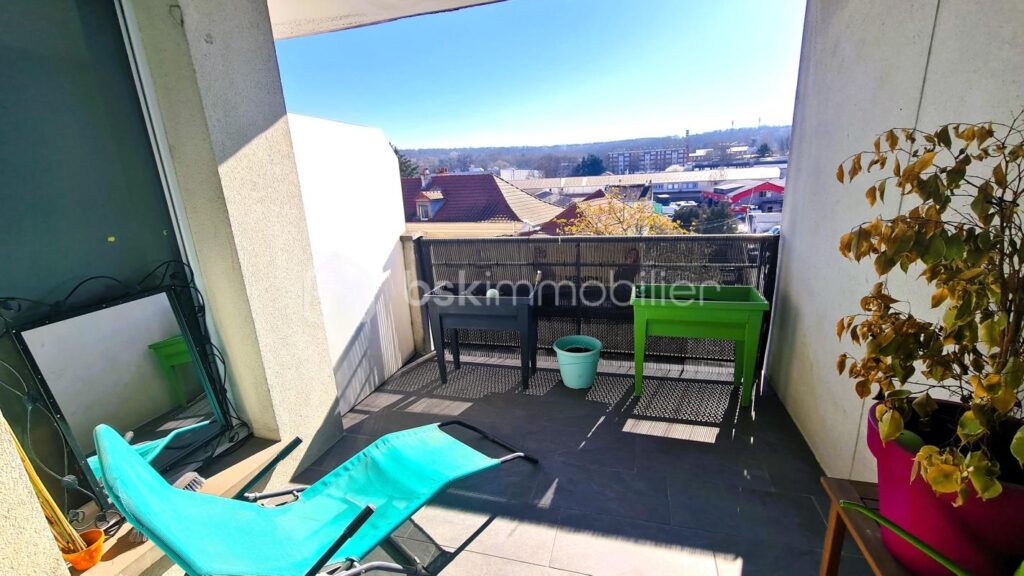 Appartement avec terrasse – 3 pièces – 2 chambres – 48 m²