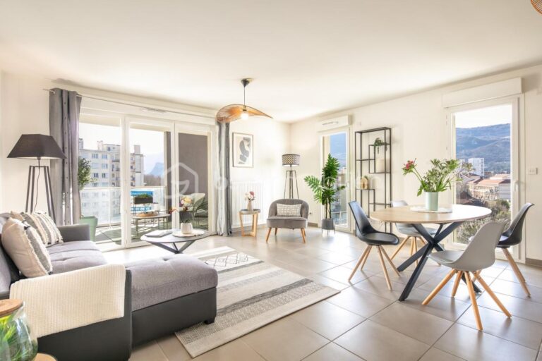 Appartement T3 de 70m2 avec terrasse – 3 pièces – 2 chambres – 70 m²