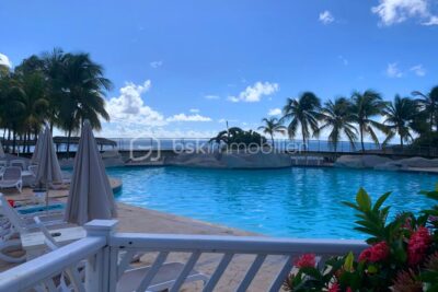 STUDIO 20 m2 SAINT FRANCOIS – bord de Mer – 1 pièce – 1 chambre – 20 m²