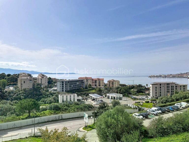 Ajaccio – T2 avec parking Résidence Genovese Vue mer – 2 pièces – 1 chambre – 44 m²