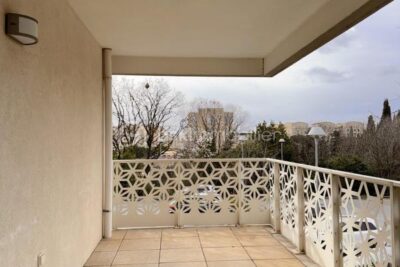 Charmant appartement urbain à Montpellier avec vue dégagée et terrasse privée – 2 pièces – 1 chambre – 39 m²