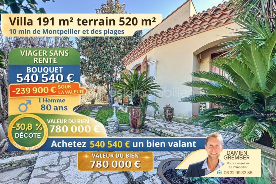 Maison à vendre à Lattes