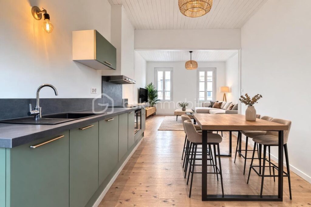 Coup de coeur ! Centre et sans charges de copropriété – 3 pièces – 2 chambres – 66 m²