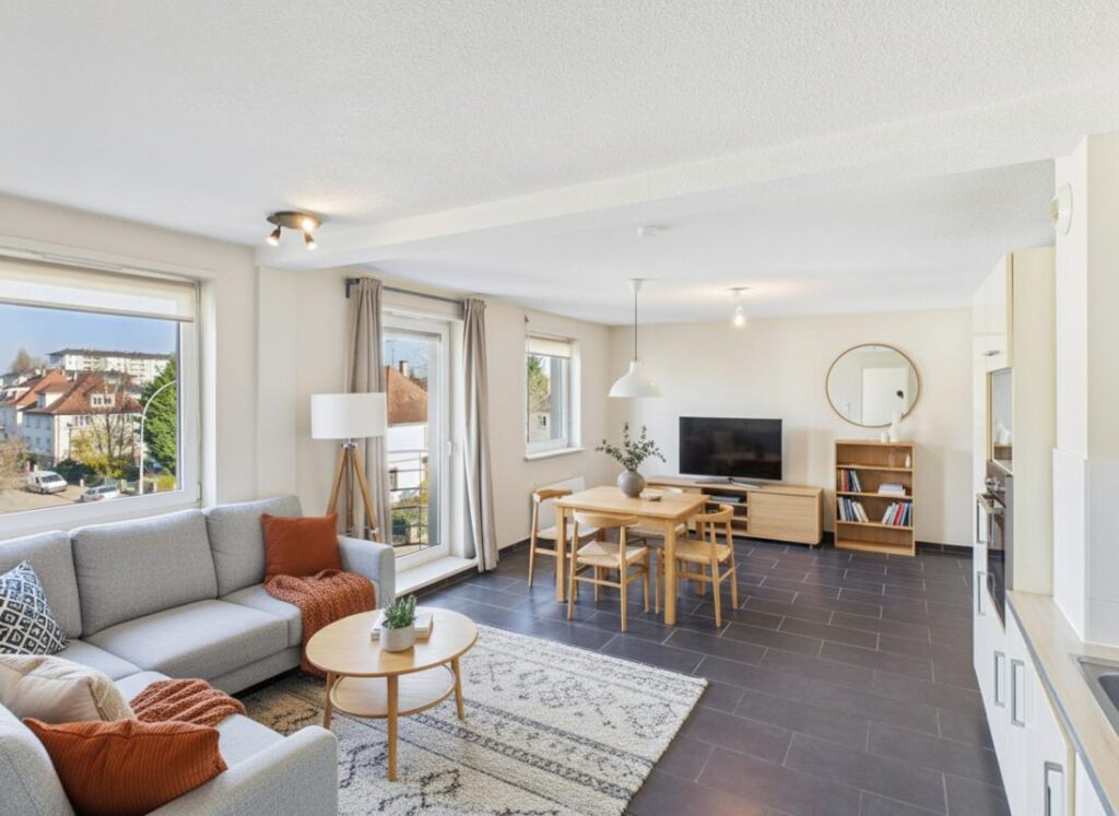 Magnifique appartement 2 pièces dernier étage avec cuisine é – 2 pièces – 1 chambre – 66 m²