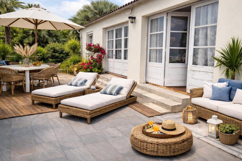 Exclusivité BSK Immobilier – Maison d’exception au cœur de la nature, à 2 minutes du centre-ville – 5 pièces – 3 chambres – 91 m²