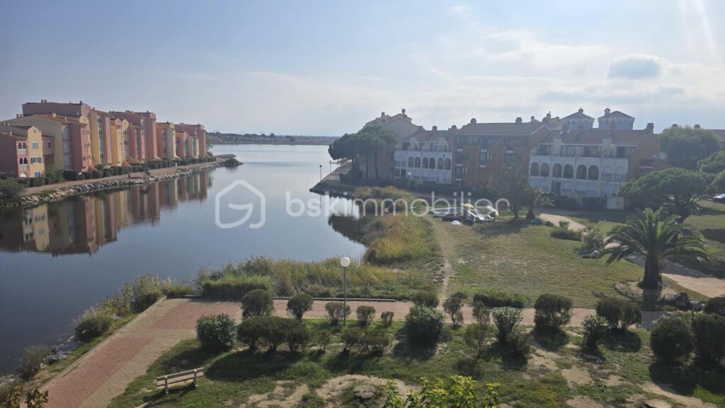 *** LE BARCARES – APPARTEMENT 2 PIECES – VUE ETANG *** – 2 pièces – 1 chambre – 31 m²