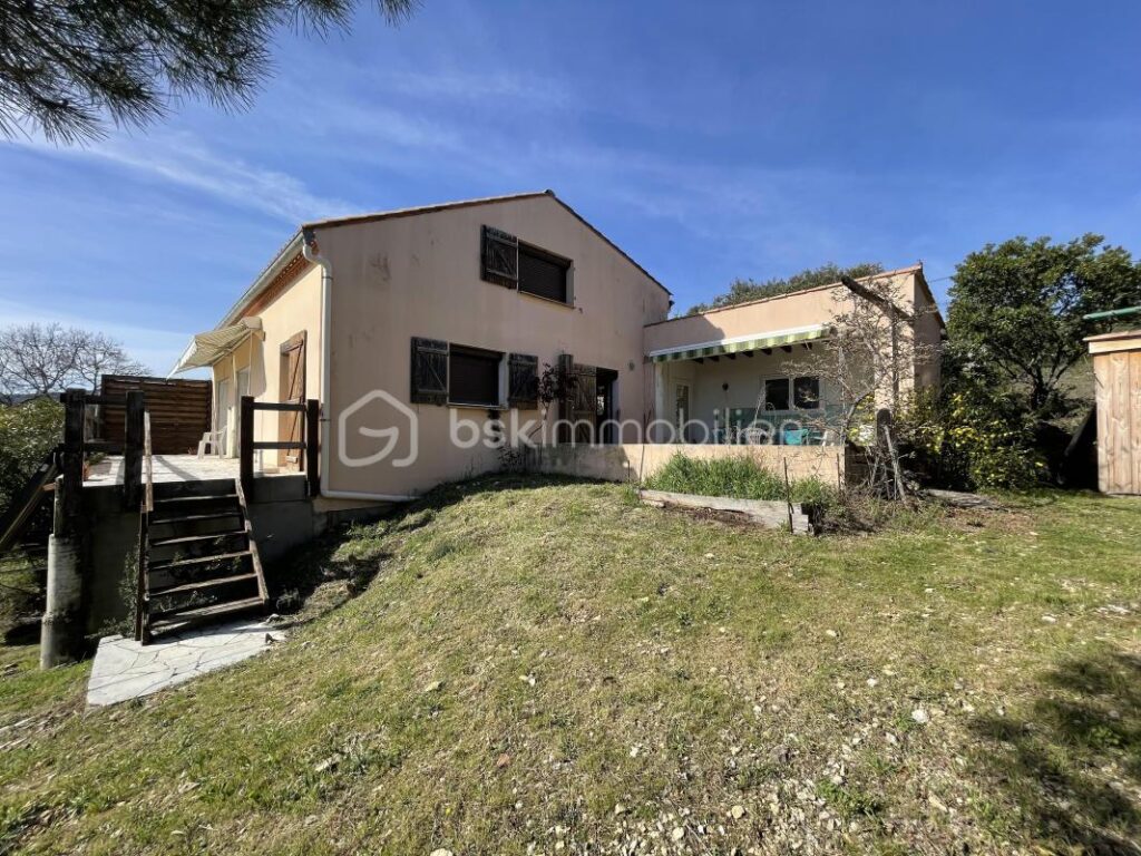 Maison villa sur les coteaux du Minervois – 4 pièces – 2 chambres – 116 m²
