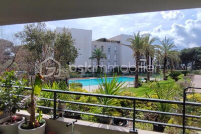 T3 récent expo sud Terrasse piscine – 3 pièces – 2 chambres – 64 m²