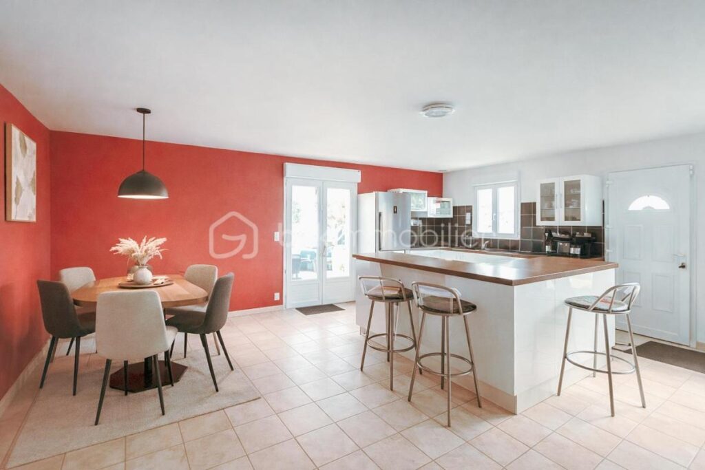 Maison 109m2 de plain pied Méjannes les Alès – 5 pièces – 3 chambres – 109 m²