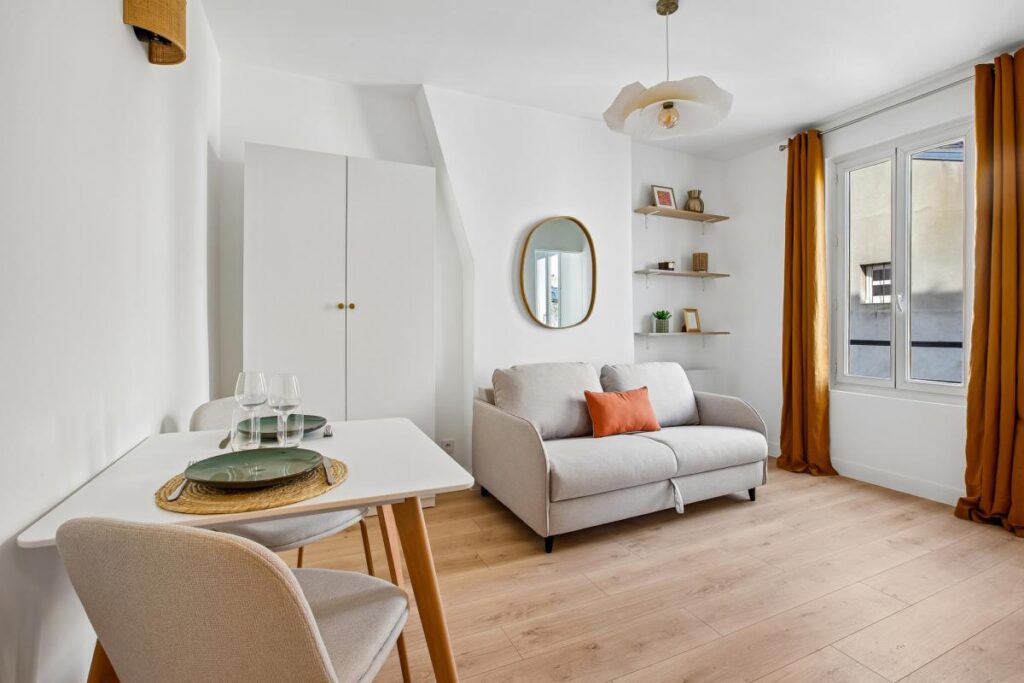 Magnifique appartement T1bis de 25m² entièrement rénové – 1 pièce – 1 chambre – 21 m²