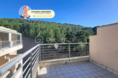 ✨ T3 avec terrasse au dernier étage dans résidence avec piscine 🏊‍♂️💦 – 3 pièces – 2 chambres – 51 m²