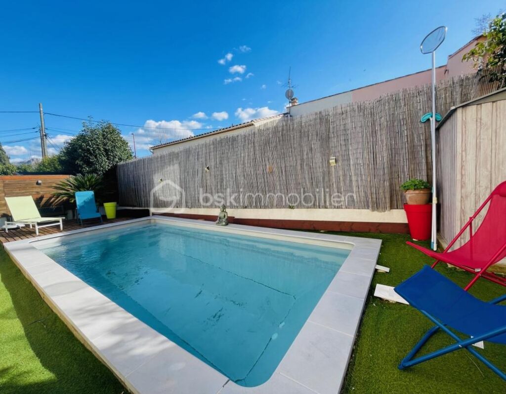 MAISON T5 AVEC PISCINE / ENVIRONNEMENT CALME – 5 pièces – 4 chambres – 125 m²