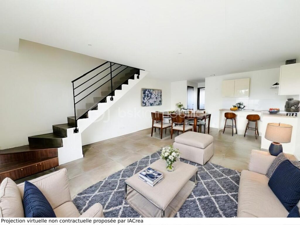 COMME UNE MAISON – DUPLEX T4 avec TERRASSE – 2 PARKING – POSSIBLE GARAGE EN SUS – 4 pièces – 3 chambres – 93 m²