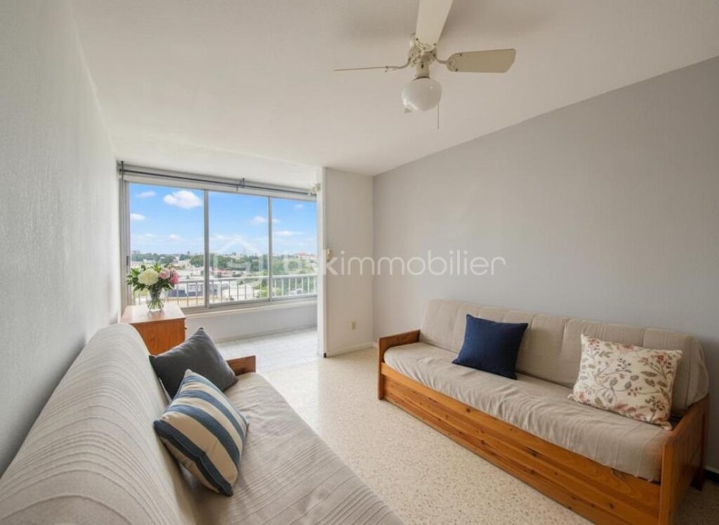 Studio cabine 28 m² – – Vue mer latérale – 1 pièce – NR chambres – 27 m²