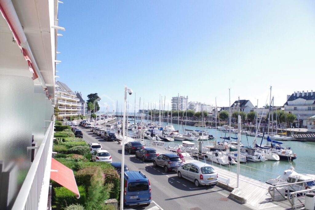 Appartement face au port de La Baule-Le Pouliguen, vue mer – 2 pièces – 1 chambre – 51 m²