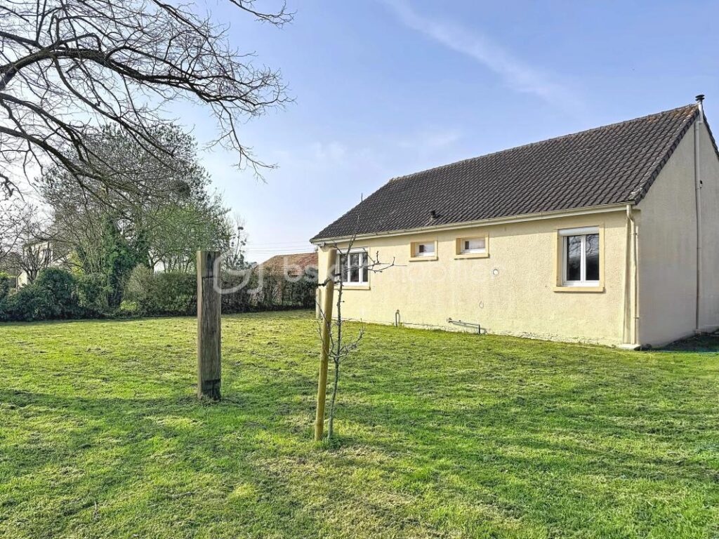 Confortable maison de plain-pied – 4 pièces – 3 chambres – 85 m²