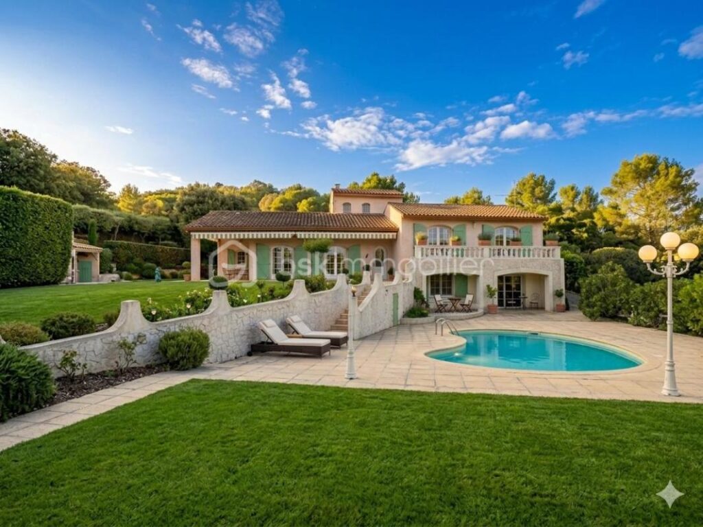 Propriété d’exception 5 chambres piscine terrain de 6800 m2 – 6 pièces – 5 chambres – 174 m²