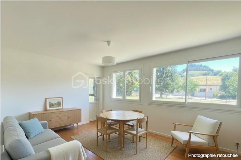 APPARTEMENT 3 PIÈCES – 58 m² + PARKING + CAVE – 3 pièces – 2 chambres – 59 m²