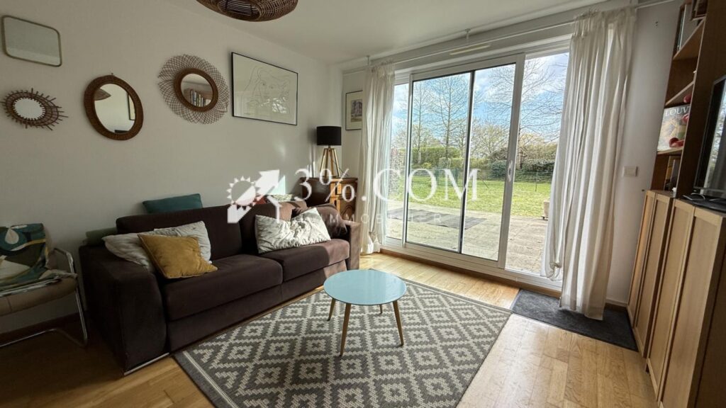 Appartement T2 avec Terrasse et Jardin – 2 pièces – 1 chambre – 43 m²