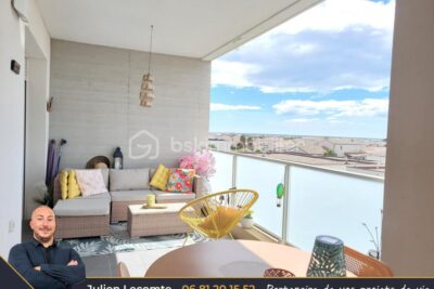 Appartement 37m² vue mer à Sérignan – 2 pièces – 1 chambre – 36 m²