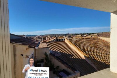 Coup de coeur ! maison F4 avec séjour cuisine de 52 m² + terrasse + parking + garage sur Lespignan 34710 – 4 pièces – 3 chambres – 107 m²