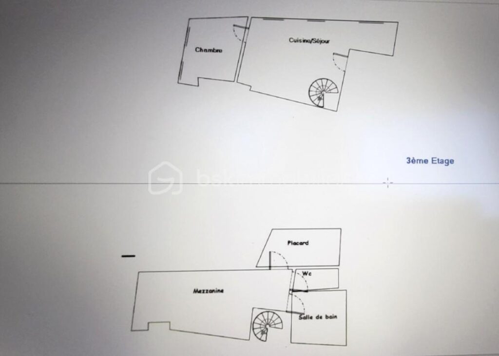 Gap centre – Duplex T2 + mezzanine dernier étage, idéal premier achat – 2 pièces – 1 chambre – 49 m²