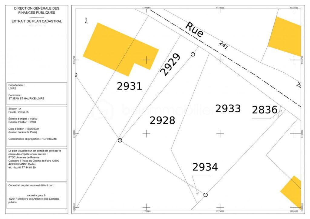 Terrain de 843 m² avec projet de maison (permis purgé, fondations réalisées) – Vue panoramique plein sud – NR pièces – NR chambres – 843 m²