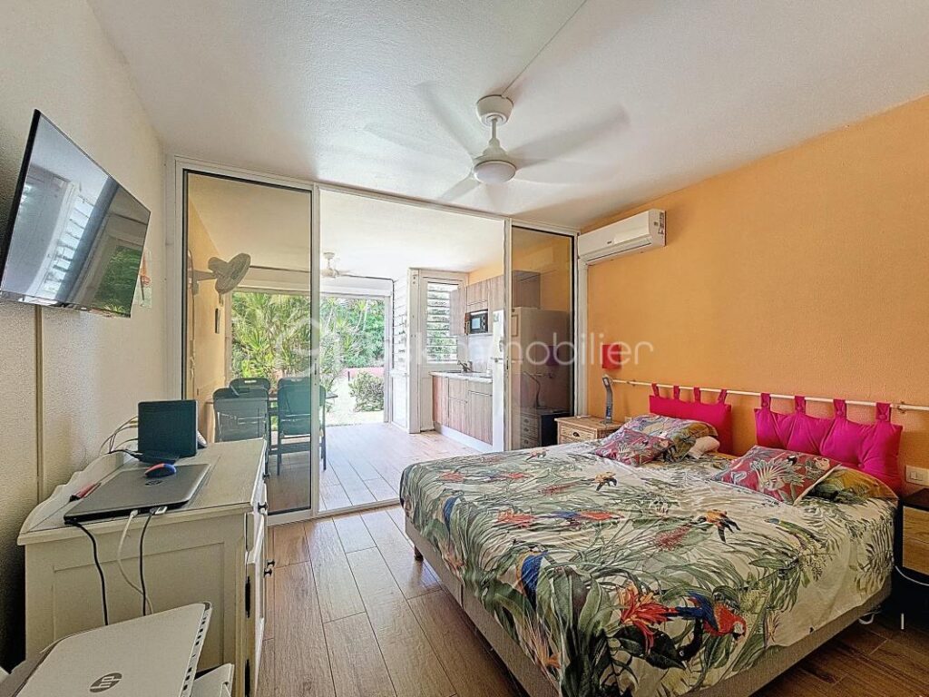 Studio Anse des Rochers – 1 pièce – 1 chambre – 29 m²