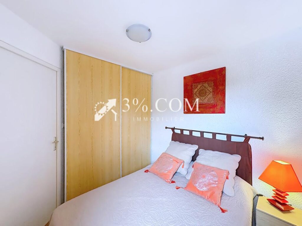 Charmant appartement 3 pièces de 41.61 m2 avec vue sur le po – 3 pièces – 2 chambres – 41 m²