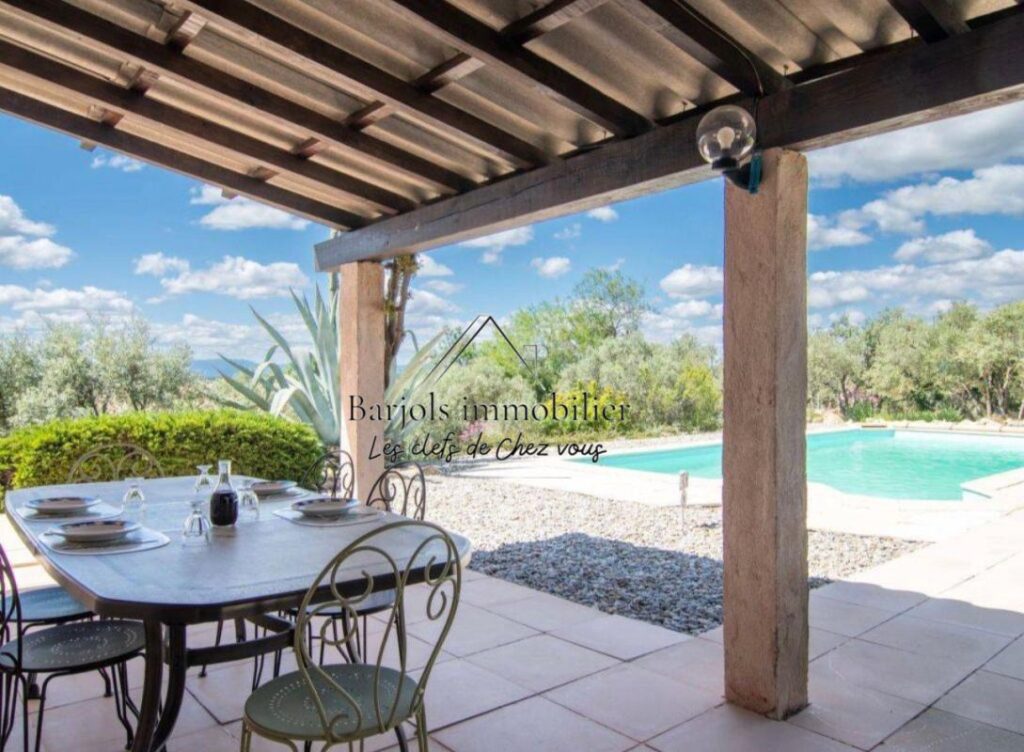 MAISON VUE ET OLIVIERS – 3 pièces – 2 chambres – 95 m²