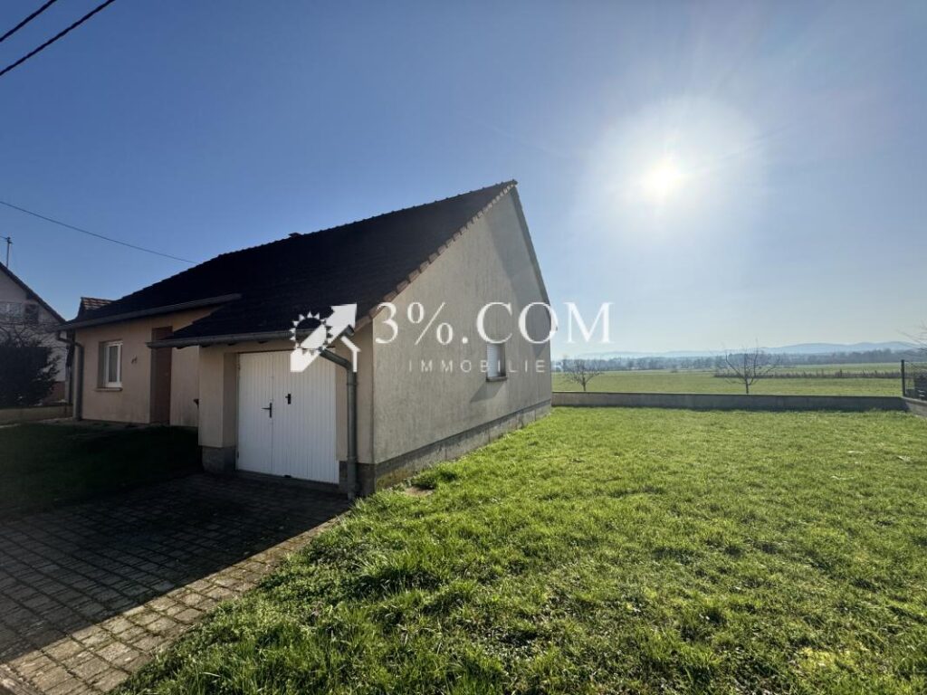 Maison plain pied 83m2 avec 2 chambres à rafraîchir sur 4 – 3 pièces – 2 chambres – 83 m²