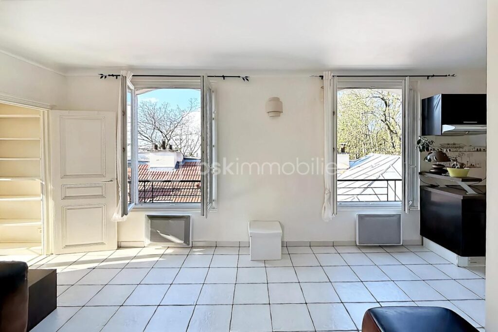 Appartement sans vis a vis au calme avec vue sur verdure – 3 pièces – 2 chambres – 36 m²