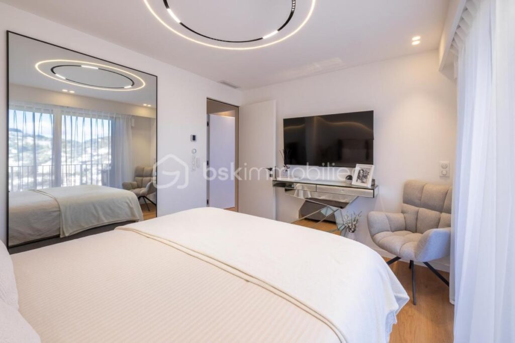 Appartement de Prestige – 3 Pièces d’Exception – Vue Mer Panoramique – Le Cannet / Cannes – 3 pièces – 2 chambres – 83 m²