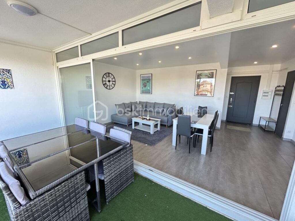 très belle appartement vue mer – 2 pièces – 1 chambre – 50 m²