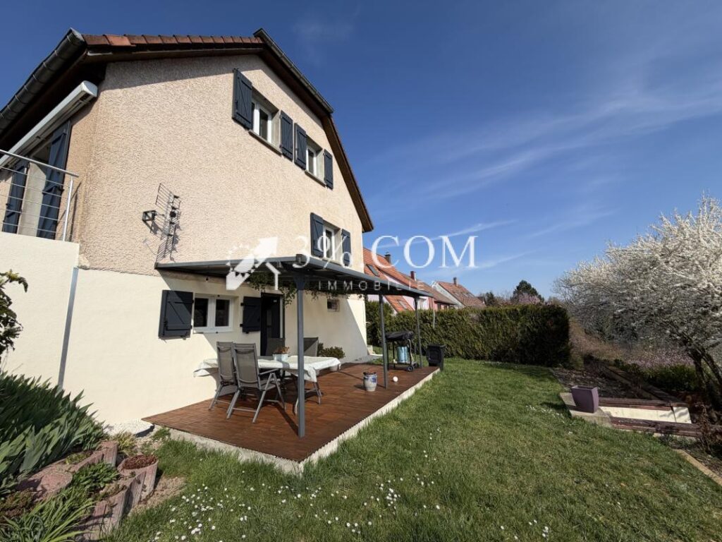 3%.COM – En EXCLUSIVITÉ à ROMANSWILLER, maison individuelle – 4 pièces – 3 chambres – 100 m²