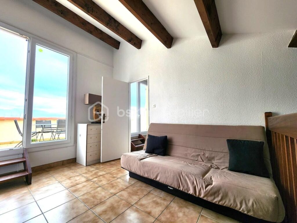 MARSEILLAN PLAGE – DUPLEX T3 – VUE MER – PLACE DE PARKING PRIVATIVE – 3 pièces – 2 chambres – 47 m²