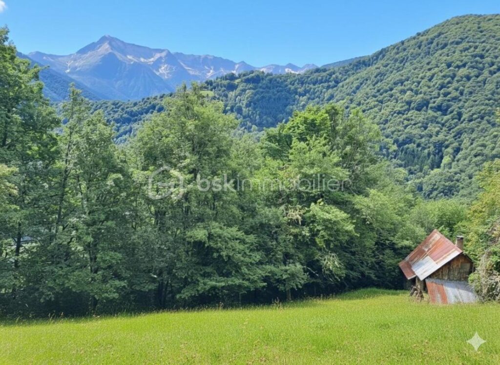 L’authenticité et le rêve: la grange de Jean-Pierre – Un hectare de nature en montagne – 2 pièces – 1 chambre – 30 m²