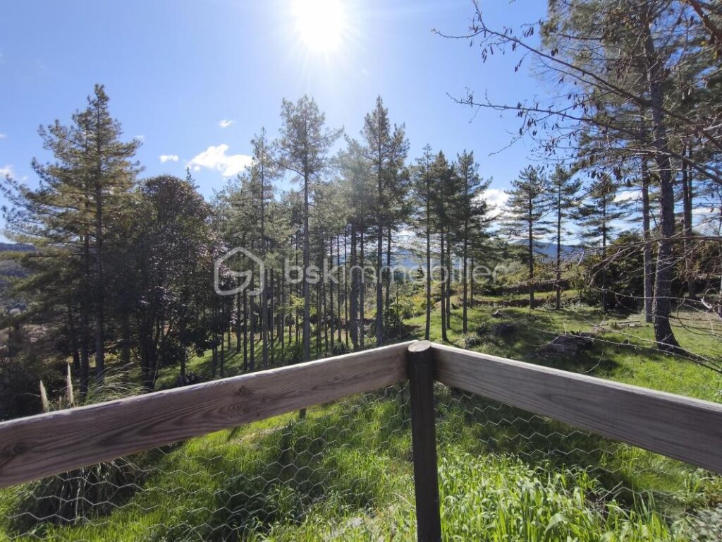 Maison 80m² + studio indépendant 27m² – parcelle 7800 m² – Vue exceptionnelle – 4 pièces – 3 chambres – 107 m²