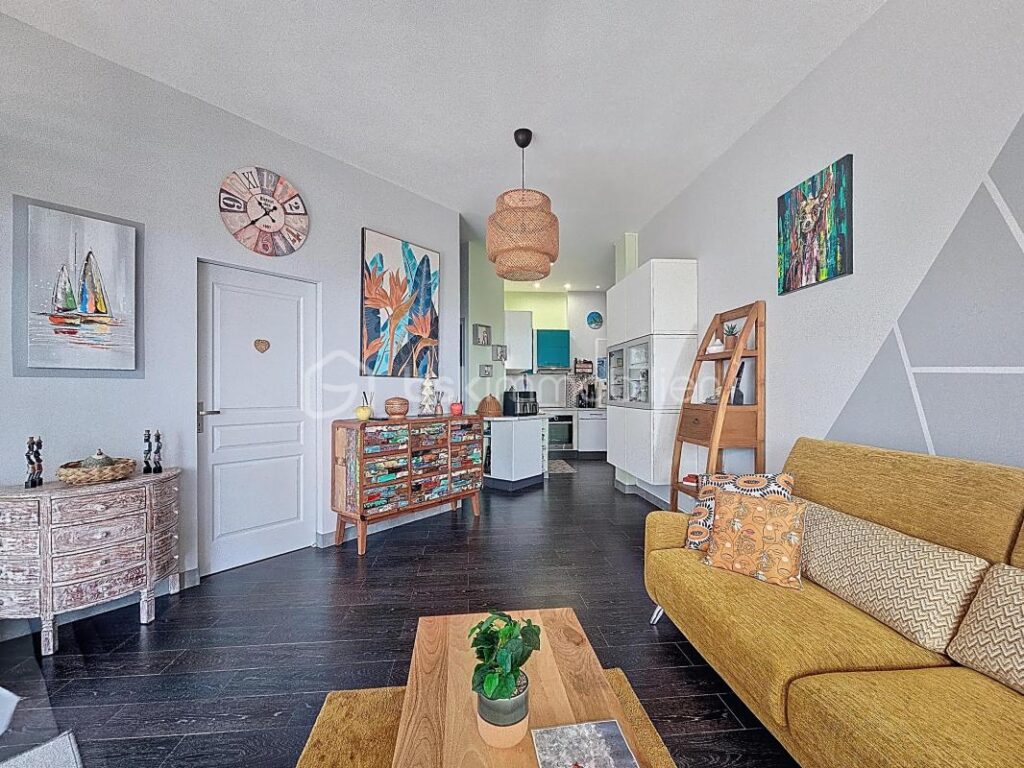 Anse des Rochers T3 59 m2 avec terrasse vue mer – 3 pièces – 2 chambres – 59 m²