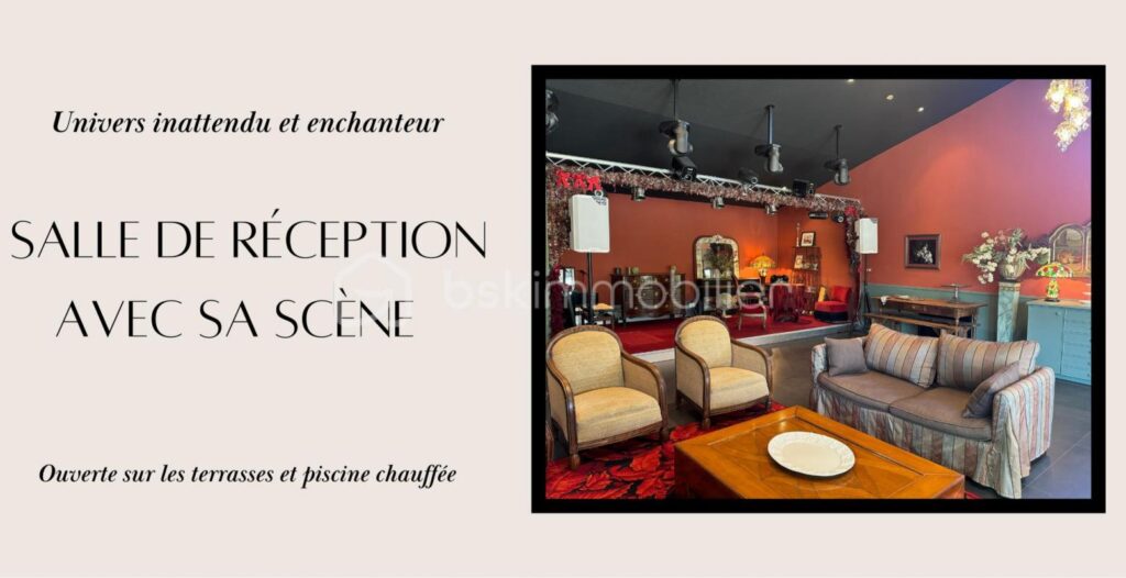 Demeure d’exception au cœur du Lubéron, vue panoramique et jardin d’hiver – 9 pièces – 5 chambres – 400 m²