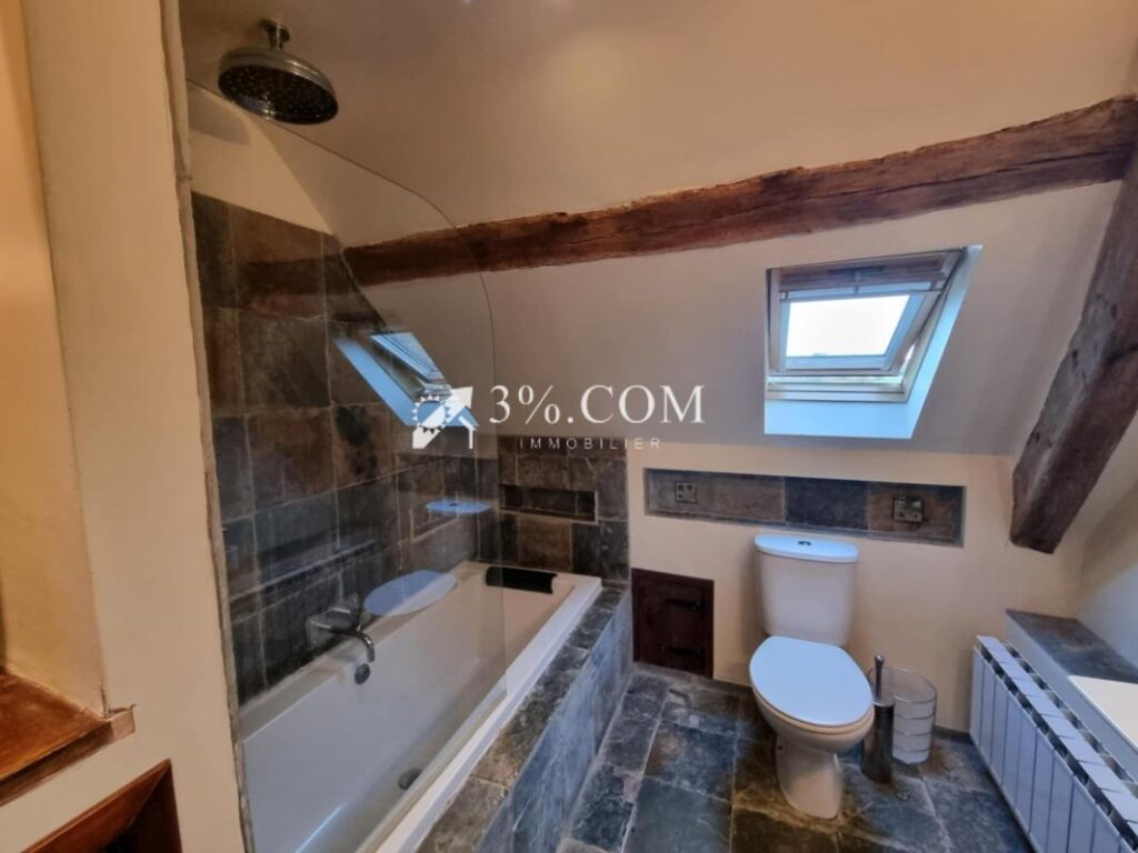 Jolie maison en pierres avec petite dépendance – 5 pièces – 3 chambres – 107 m²