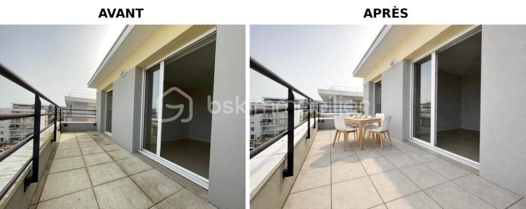 T3 lumineux – Dernier étage – Centre-ville d’Angers à pied – 3 pièces – 2 chambres – 75 m²