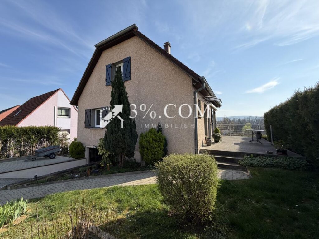 3%.COM – En EXCLUSIVITÉ à ROMANSWILLER, maison individuelle – 4 pièces – 3 chambres – 100 m²