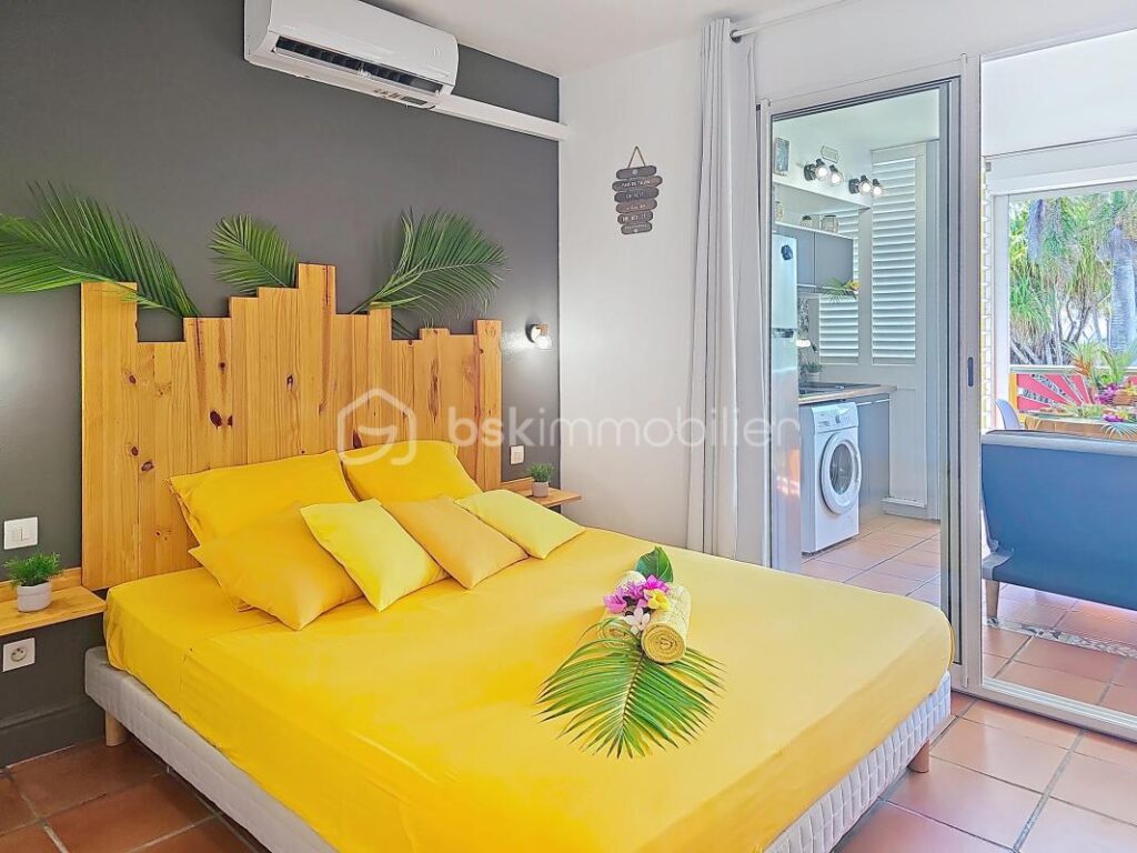 Splendide studio vue mer Anse des Rochers – 1 pièce – 1 chambre – 20 m²