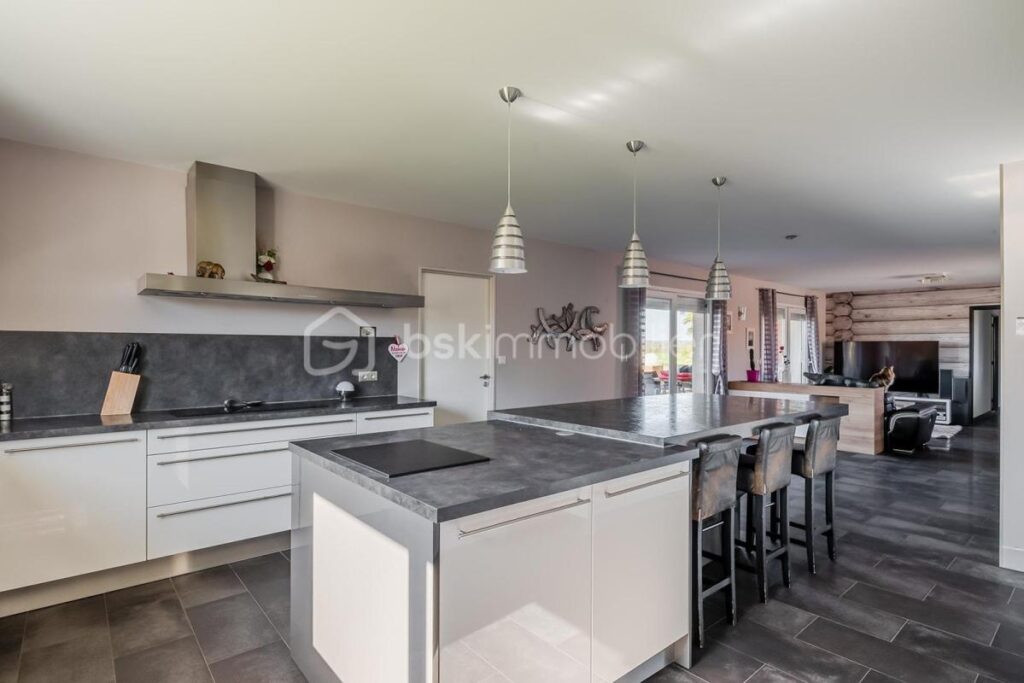 RARE MAISON PLAIN PIED DOUBLE GARAGE PISCINE SPA ET HAMMAM – 7 pièces – 4 chambres – 190 m²