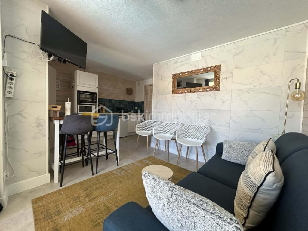 Appartement T2 climatisé 26m² entièrement rénové 119000e – 2 pièces – 1 chambre – 26 m²