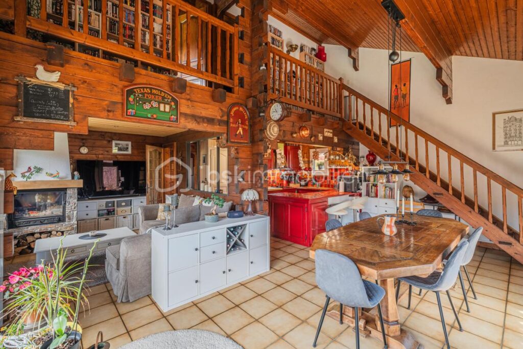 Chalet avec piscine et espace bien-être – Mieussy – 5 pièces – 4 chambres – 158 m²