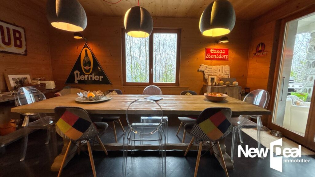 MAISON DE PAYS – 9 pièces – 5 Chambres – 265 m² surface Totale – Bergerie – Terrain 3610 m² – LES HOUCHES – 9 pièces – 5 chambres – 184 m²