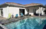 Maison contemporaine avec piscine – 4 pièces – 3 chambres – 130 m²